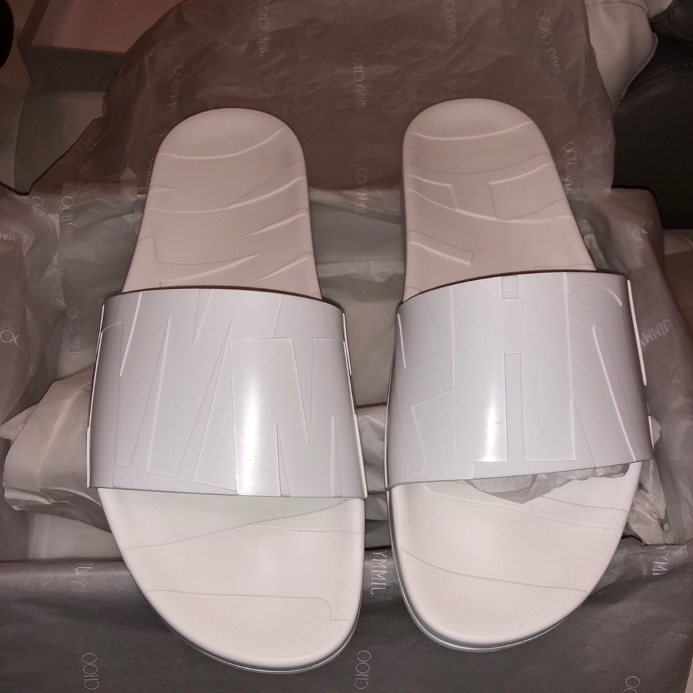 Jimmy Choo Men’s Size 10.5 “Rey” Slides